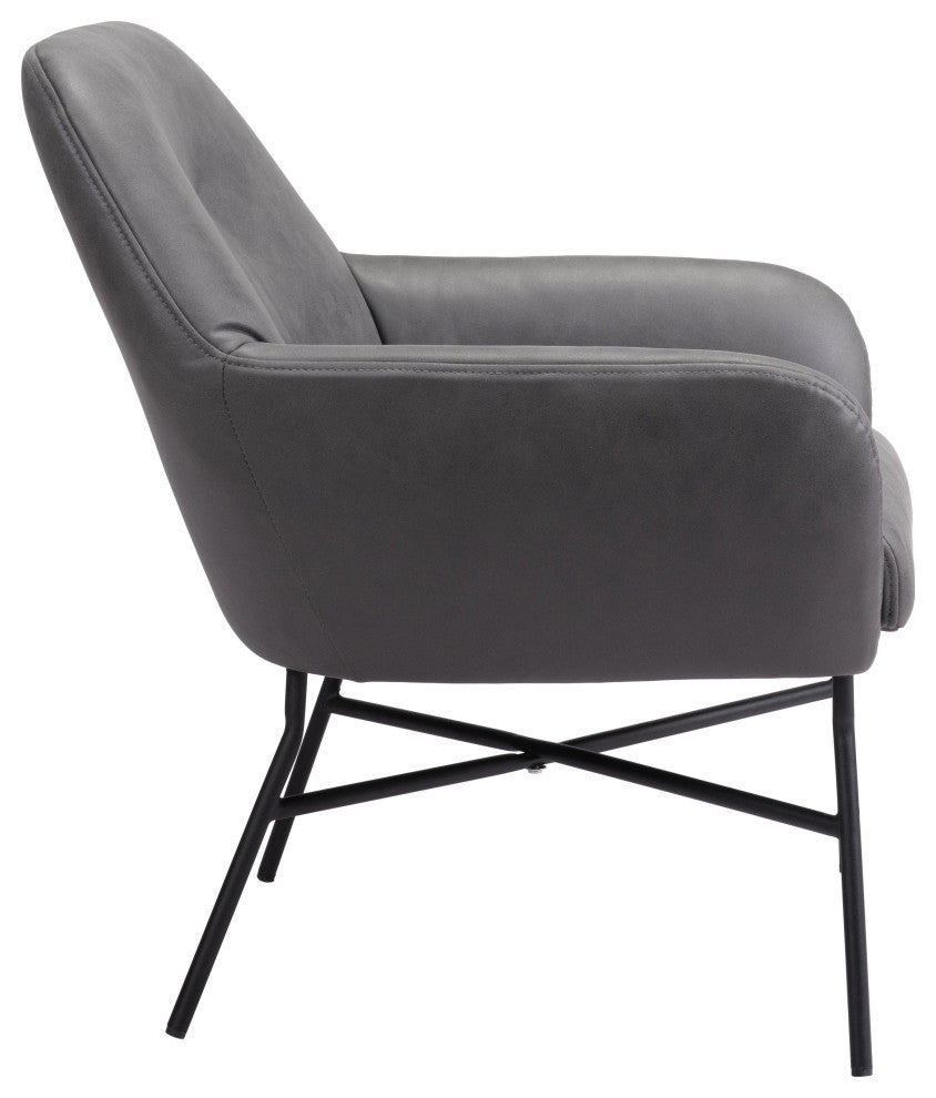 Hans Accent Chair Vintage Gray