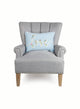 Floral Love Cord Embroidered Pillow