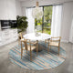 Indoor/Outdoor Sedona SN8 Riviera Machine Washable 10' x 10' Round Rug