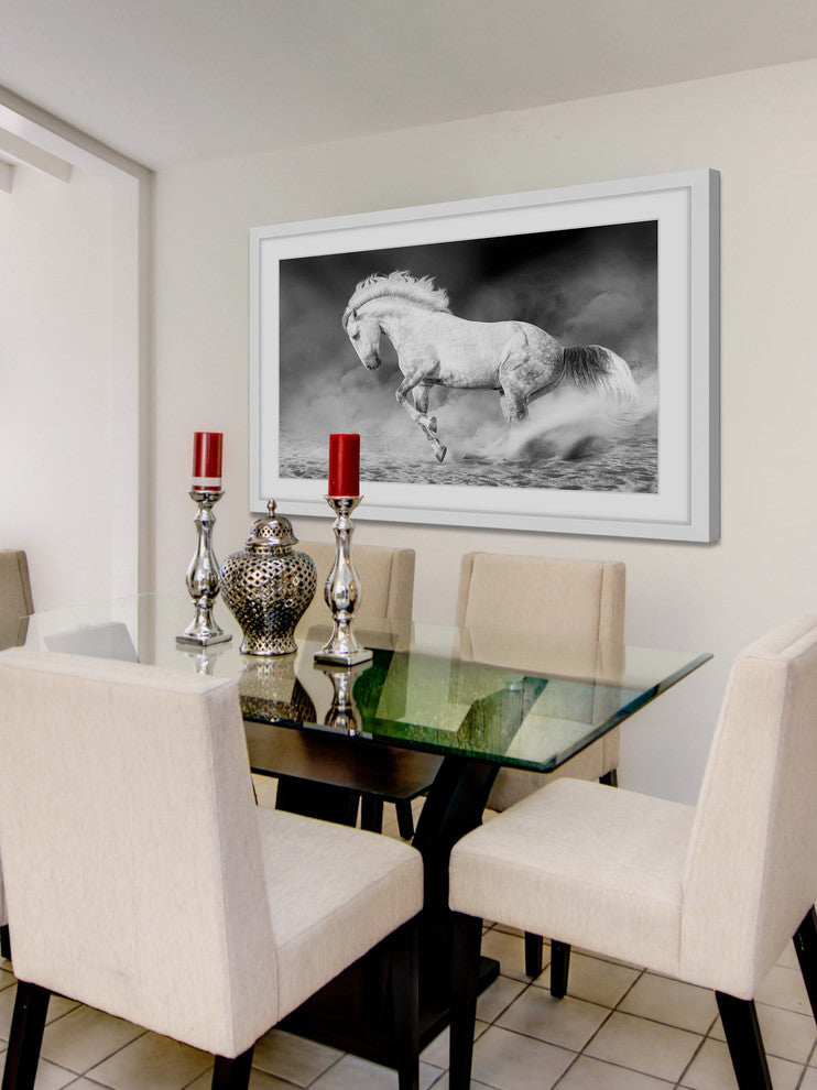 Marmont Hill, "Bucking Bronco" Framed Painting Print, 36x24