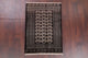 Hand Made Persian Traditional Turkoman Oriental Area Wool Rug, Brown, 4'0"X2'10"