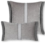 Splendor Pewter Indoor/Outdoor Performance Pillow, 12" x 20"