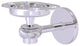 Satellite Orbit One Toothbrush Holder With Twist Accents, Polished Chrome