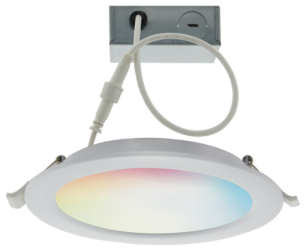 10W LED DW DL 4 in. Tunable White/RGB Rnd Starfish IOT 120V 650L 90CR