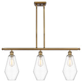 Innovations Cindyrella 3-Light Island Light 516-3I-BB-G652-7, Brushed Brass