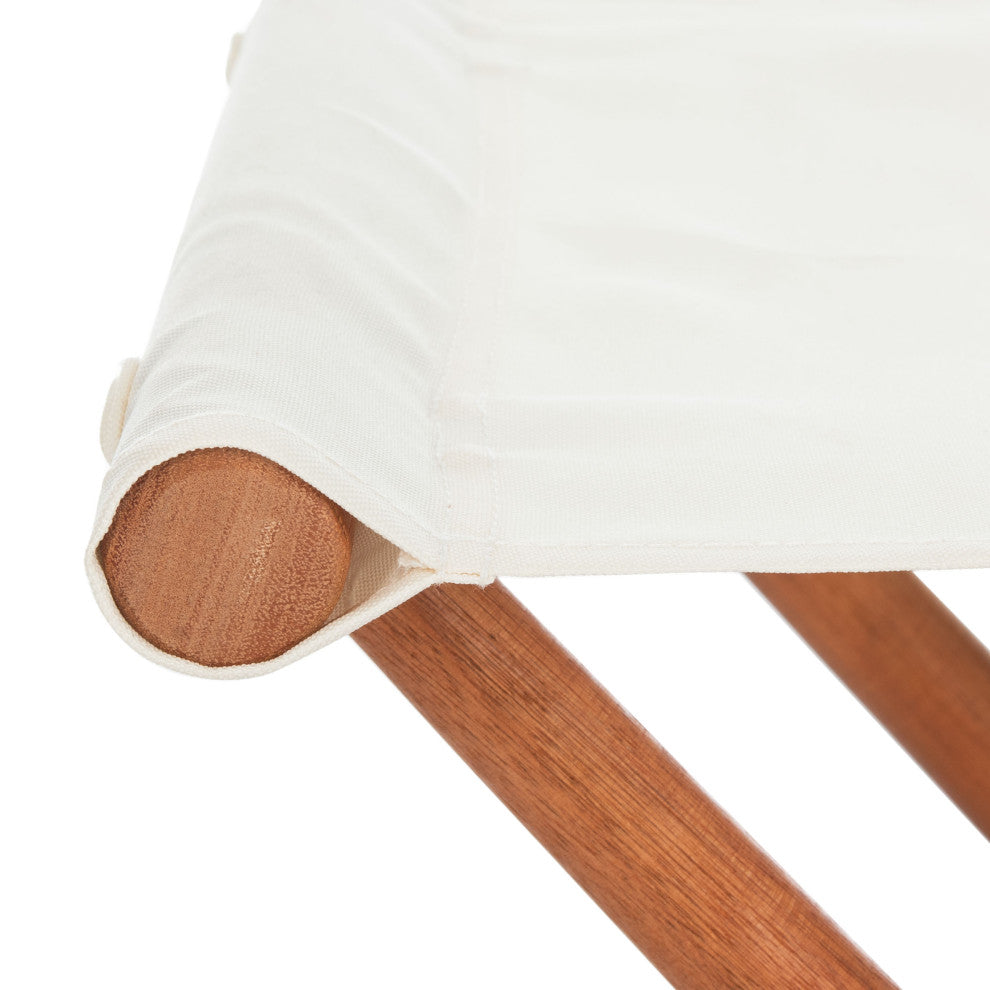 Safavieh Breanne Stool, Beige/Natural