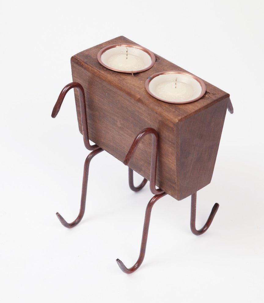 Mini 2-Hole Sugar Mold Complete Set, Natural, Mini
