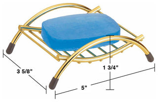 Unique Solid Brass Soap Dish Sponge Holder Beach Chair |