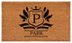 Calloway Mills Imperial Doormat, Letter P