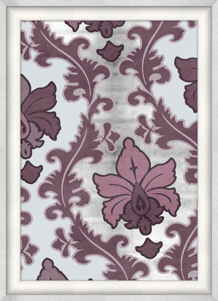 Orchid Damask 5, Giclee Reproduction Artwork