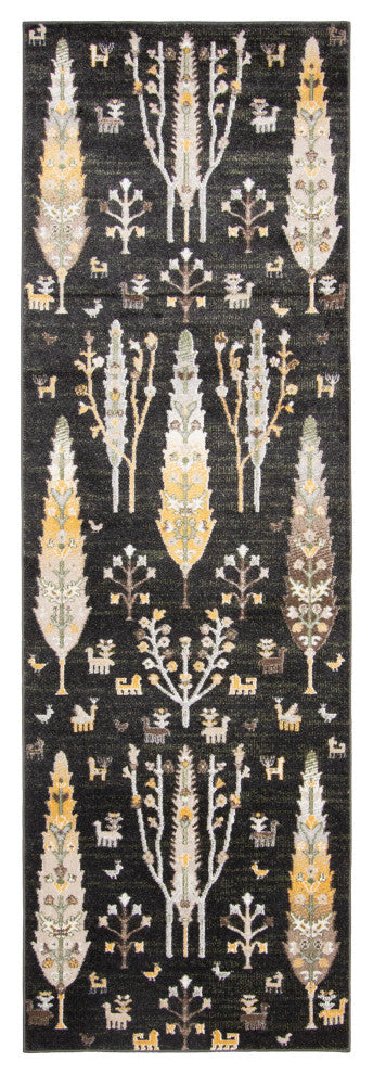 Aqua Pine Area Rug