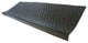 Rubber-Cal "Coin-Grip" Non-Slip Rubber Tread Stair Mats (6 Pack), Black