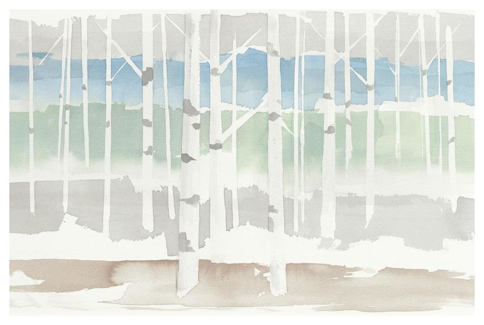 "Springlake Aspens Green Crop" Digital Paper Print by Avery Tillmon, 26"x18"