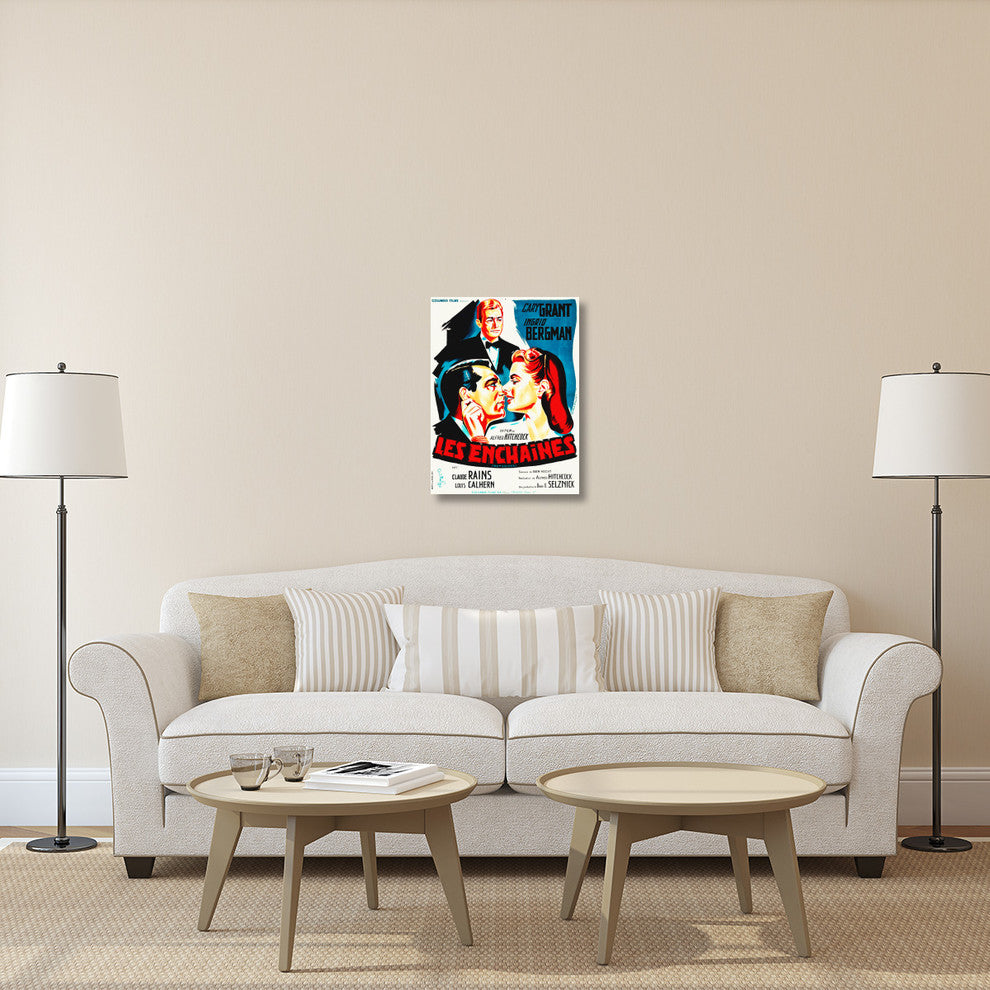 "French Notorious" Stretched Canvas Giclee by Hollywood Photo Archive, 23"x30"