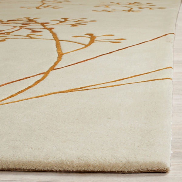 Safavieh Soho soh305b Floral Rug, Ivory/Org, 2'6"x8'0" Runner