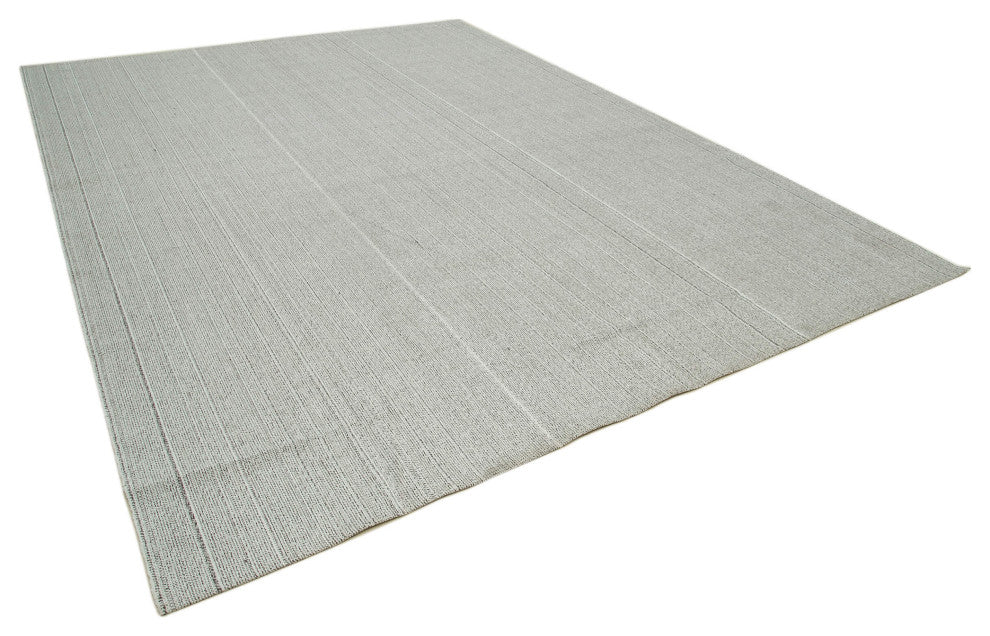 Rug N Carpet - Handmade Turkish 10' 0'' x 13' 7'' Flatweave Wool Kilim Rug
