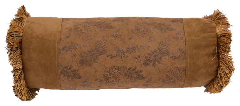 Small Paisley Neckroll, 7.5"x21"