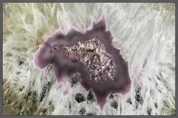 "Crackled" Floater Framed Painting Print on Canvas, 30"x20"