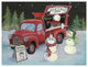 "Christmas on Wheels IV" Digital Paper Print by Mary Urban, 42"x32"