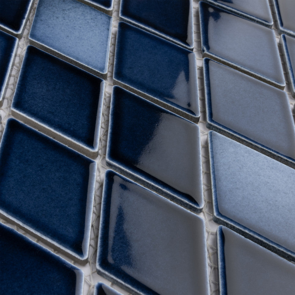 Hudson Kite Porcelain Mosaic Floor and Wall Tile Sample