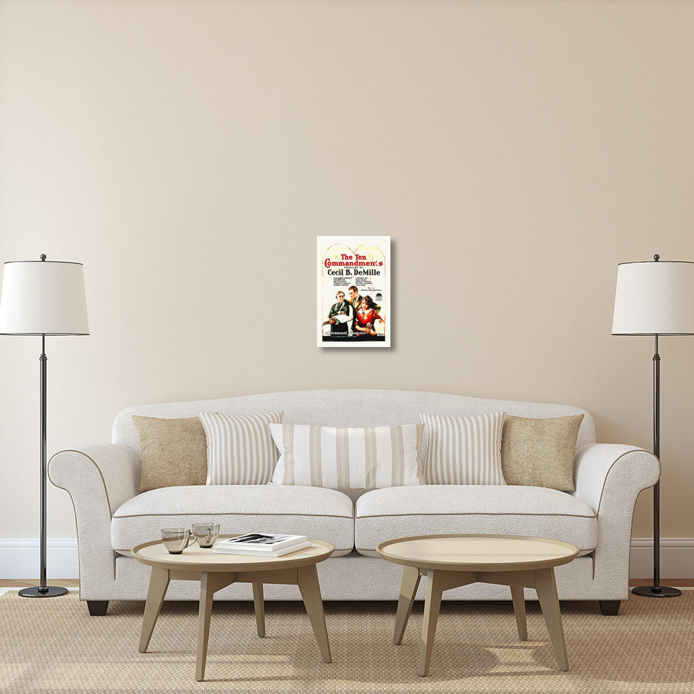 "The Ten Commandments" Canvas Giclee by Hollywood Photo Archive, 16"x24"