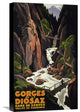 Gorges De La Diosaz, 14"X22"