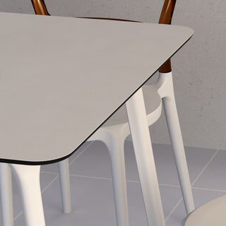 Maya Rectangle Table 55 inch White