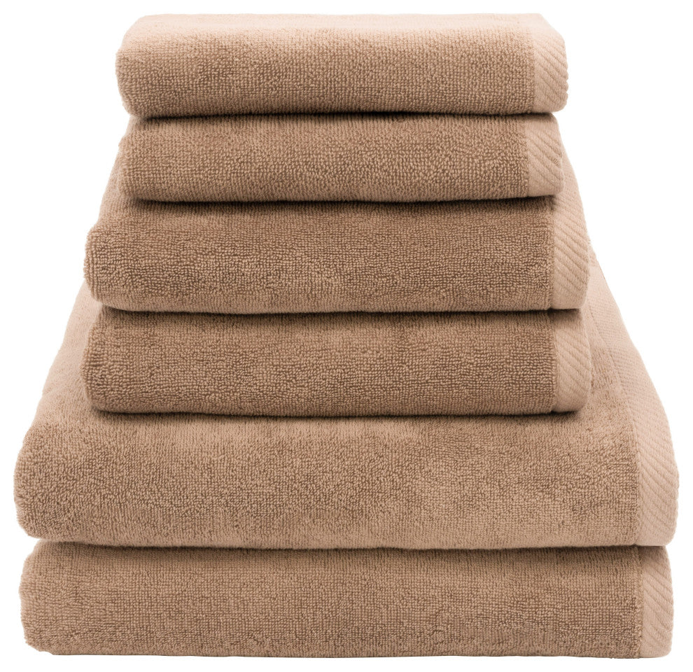 Linum Home Textiles 100% Turkish Cotton Ediree 6 Piece Towel Set