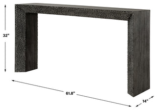Uttermost Thoreau Ebony Console Table