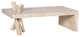 Branch Waterfall Coffee Table, Bleached