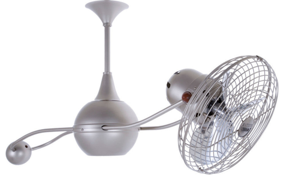 Brisa 2000 Rotational Ceiling Fan, Brushed Nickel