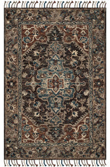 Safavieh Aspen Apn112A Rug, Charcoal/Light Brown, 8'0"x10'0"
