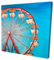 Big Wheel In a Carnaval, Fine Art Gallery Wrapped Canvas, 24"x24"