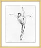 Dancing Silhouette 4, Giclee Reproduction Artwork