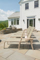 St. Catherine Sling 4-Position Outdoor Chaise Lounge, Titanium/Graphite