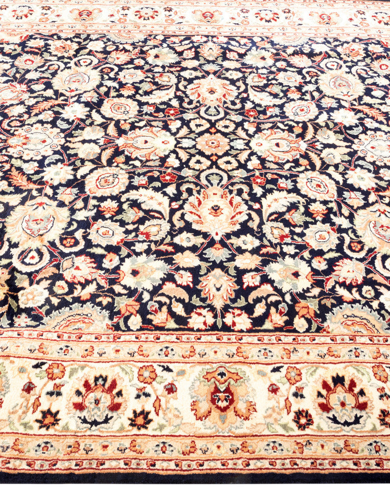 Mogul, One-of-a-Kind Hand-Knotted Area Rug Blue, 6' 2" x 9' 4"