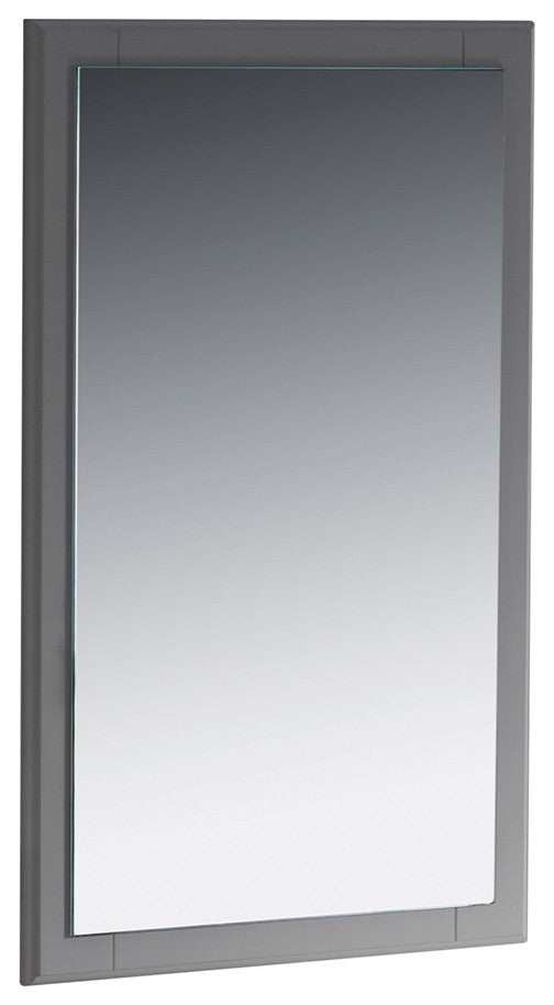 Oxford Mirror, Gray, 20"