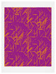 Deny Designs Karen Harris Konstructivist Magenta Art Print