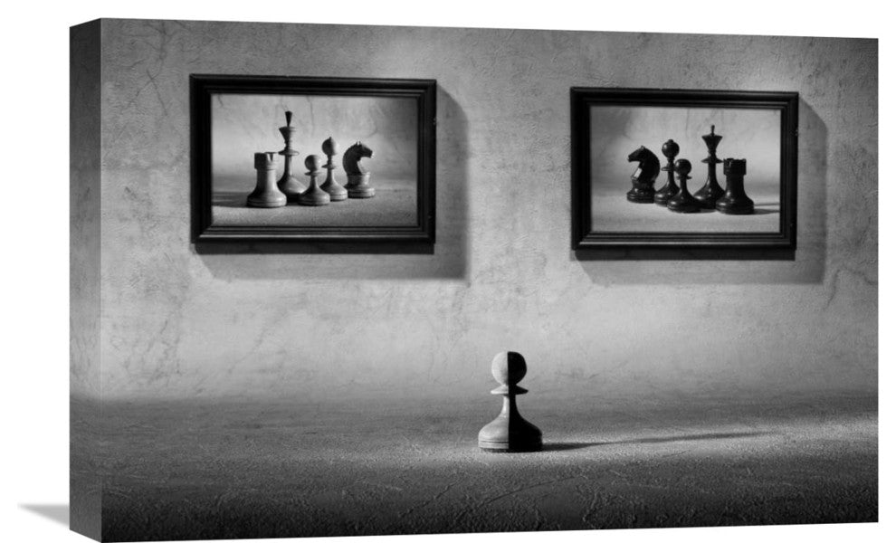 "The Choice To Make" Stretched Canvas Giclee by Victoria Ivanova, 22x15"