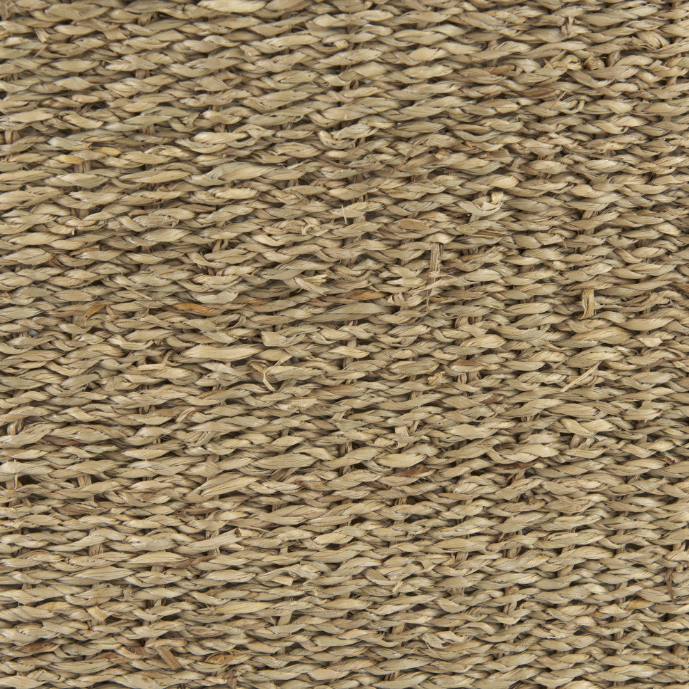 Set of Three Square Wicker Storage Baskets