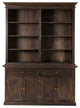 Classic Black Wash Display Hutch