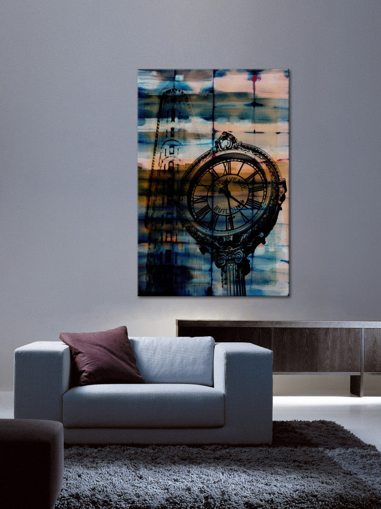 "Fifth Avenue Building" Print on Canvas, 16"x24"