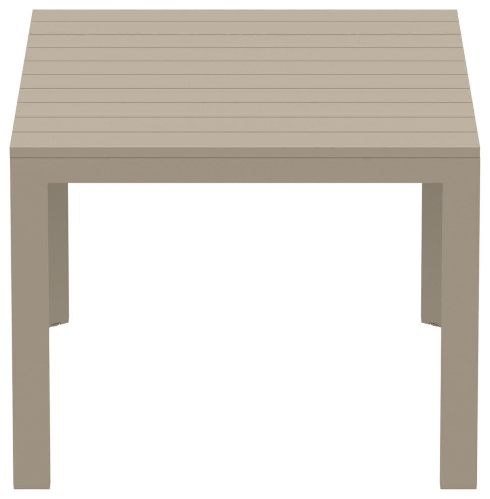Atlantic Dining Table 55, 83" Extendable Taupe