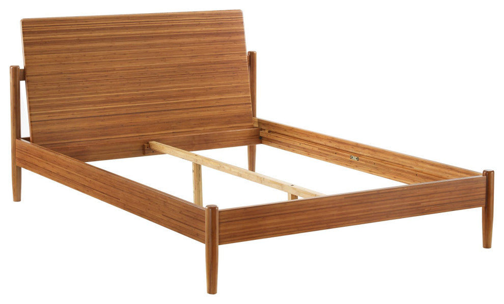 Monterey Platform Bed, Amber, Queen