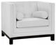 Modway Imperial Leather Armchair, White
