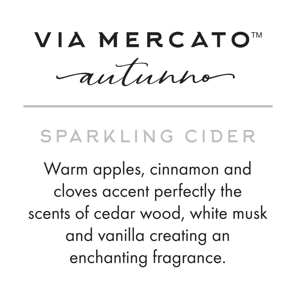 3.5Oz Autunno Candle - Sparkling Cider