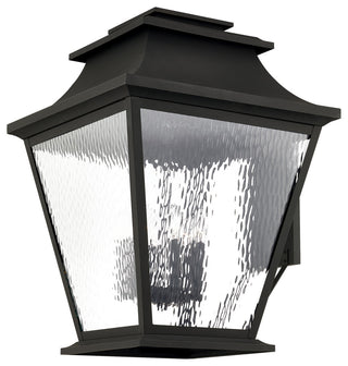 Livex Lighting Hathaway 6 Light Black Outdoor Wall Lantern