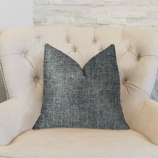 Blue Mountain Blue Luxury Throw Pillow, 16"x16"