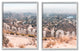 California Film Capital West Coast Hills Cityscape,11 x 14