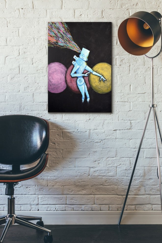 Epic Graffiti "Breakout" Giclee Canvas Wall Art, 18"x26"